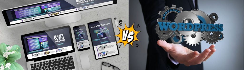 Custom vs. Template Websites